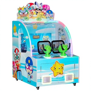 Consola de Juego de Disparos de Agua para 2 Jugadores, Máquina Recreativa Interactiva con Temática de Zombis, Pantalla LCD, Funciona con Monedas, para Padres e Hijos - Product Image 1