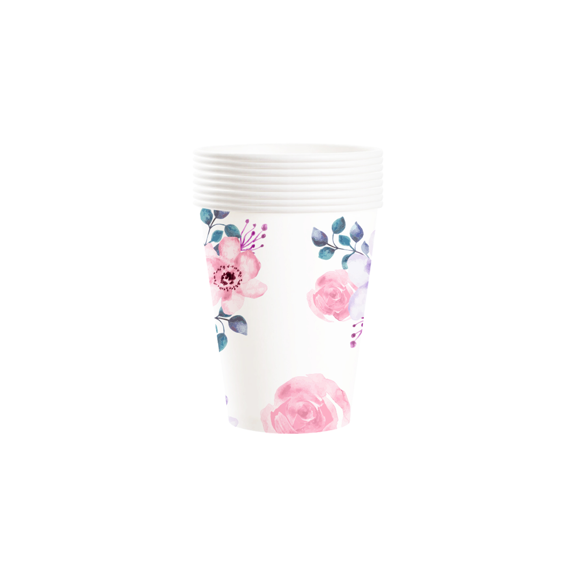 Vaso de papel de 9oz*8 unidades