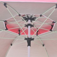 Parasol de plage léger manuel, protection solaire et pluie, durable, pour voyage et pique-nique, vente en gros