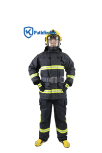 بدلة إطفاء مقاومة للهب من الأراميد/النومكس للإنقاذ في حالات الطوارئ من الفئة الأولى - Product Image 2