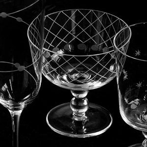 Verres à vin en verre de la série Nuit étoilée, verres hauts, verres à eau, verres à <span class=keywords><strong>dessert</strong></span>, verre à vin moderne - Product Image 3