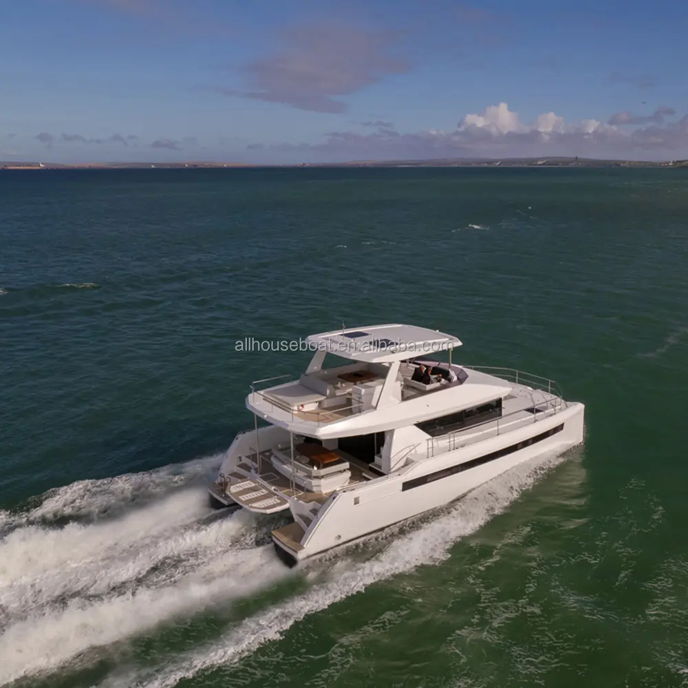 Allhouse barco de pesca com catamaran 13m, barco de pesca doméstico com barco a venda