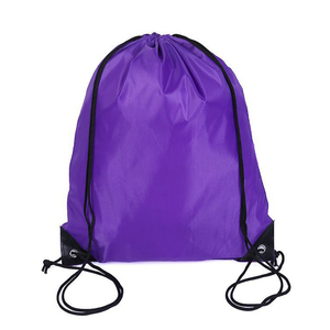 Bolsa de Regalo Ecológica de Poliéster con Logotipo, Bolsa Deportiva Reutilizable con Cordón, Bolsas de Compras con Estampado, Proveedor Chino - Product Image 4