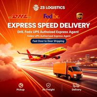 Transitario de Carga Confiable en China, ZS LOGISTICS, Socio de 1688, Recogida Aérea, Bajo Costo, Puerta a Puerta, Envío Exprés Global con Seguro, Envío en 2 Días