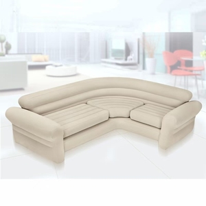 Sofá <span class=keywords><strong>Cama</strong></span> Inflable Modular Moderno <span class=keywords><strong>INTEX</strong></span> Luxury Imperial Concubine para Tres Personas, en Forma de L, con Brazos Rectos - Product Image 2