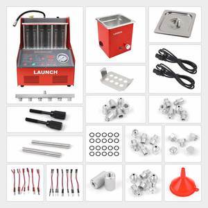Nettoyeur et testeur d'injecteurs LAUNCH CNC602A <span class=keywords><strong>essence</strong></span> avec transformateur 110V 220V - Product Image 6