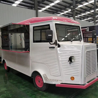 Vente chaude certificat CE café vente Panini cuisine chinoise Van Vintage Citroen camion de nourriture remorque de nourriture