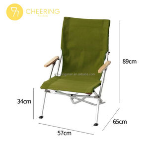 <span class=keywords><strong>เก้าอี้</strong></span>ไม้ชายหาดพับได้แบบพกพาสำหรับใช้งานกลางแจ้ง - Product Image 6