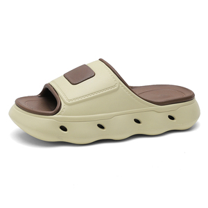 Chaussons décontractés personnalisés pour hommes en EVA souple, grandes tailles 14 15 EU 48 <span class=keywords><strong>49</strong></span>, claquettes plates en mousse tendance pour l'extérieur et la plage - Product Image 2