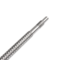 Vis à billes KGT de 16 mm de diamètre SFU1605, longueur de 1000 mm, pas de 5 mm avec écrou à billes métallique pour machine CNC