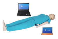 Mannequin de formation en RCP en PVC avancé avec contrôle par ordinateur/tablette pour la formation des infirmières et l'utilisation en faculté de médecine