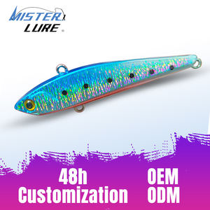 Umpan Getar MISTER LURE 14.5g 7.6cm Warna Kustom dengan Kait Plastik Holografik Umpan VIB Tenggelam Umpan Pensil - Product Image 1