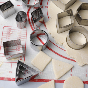 27Pcs Cokan CK-CM1355 Mini <span class=keywords><strong>Cookie</strong></span> <span class=keywords><strong>Cutter</strong></span> <span class=keywords><strong>Set</strong></span> Thép Không Gỉ <span class=keywords><strong>Cookie</strong></span> Khuôn Nướng Vuông Tam Giác Hình Lục Giác Kim Cương Hình Dạng Công Cụ - Product Image 2