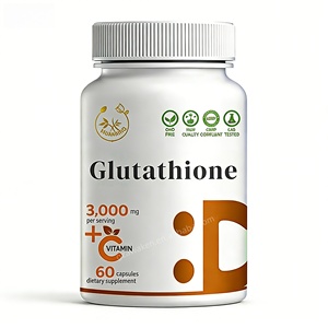 L-Glutathionecapsules met 98% zuiverheid |   Plus vitamine C, actieve gereduceerde vorm van antioxidant, ondersteunt de ontgifting en de immuungezondheid - Product Image 1