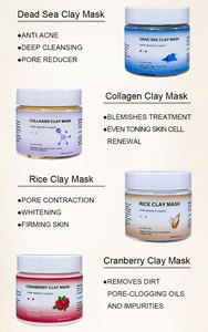 Maschera di Argilla Naturale OEM ODM per Pulizia Profonda, Controllo dell'Olio, Schiarimento del Tono della Pelle, Non Ostruisce i Pori, Cura Quotidiana Delicata del Viso - Product Image 4