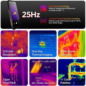 Teléfono Inteligente Resistente AGM G3 Pro, 24 GB de RAM, 512 GB de Almacenamiento, Cámara Térmica, Android 15, T-Mobile, 6.72 Pulgadas, 120 Hz, 2.5 GHz - Product Image 3