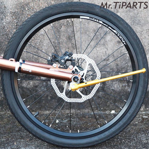 Béquille de vélo en aluminium Mr.TiPARTS <span class=keywords><strong>pour</strong></span> vélo FGC1609, roues de 16/<span class=keywords><strong>20</strong></span> <span class=keywords><strong>pouces</strong></span> - Product Image 5