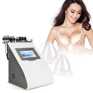 Extractor de leche eléctrico portátil para adelgazar el cuerpo 2 en 1, máquina masajeadora de elevación y reafirmante para agrandar los senos