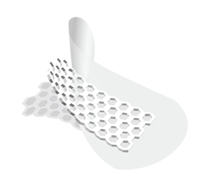 Apósito médico transparente <span class=keywords><strong>Besafe</strong></span>, película visual impermeable, apósito médico de 10*9cm, autoadhesivo, para heridas, almohadilla absorbente - Product Image 3