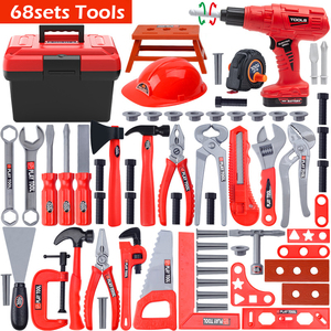 <strong>Toy</strong> Kids Boy <strong>Tools</strong> Play Set <strong>Toys</strong> Safe Power <strong>Tools</strong> Combo Kit Cordless - Product Image 5
