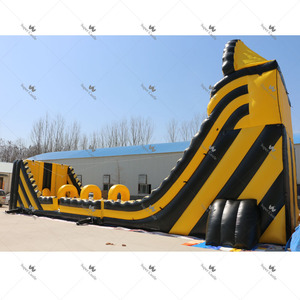 Toboggan gonflable commercial pour parcours zippé, jeu interactif gonflable d'<span class=keywords><strong>extérieur</strong></span> pour location en <span class=keywords><strong>extérieur</strong></span> - Product Image 4