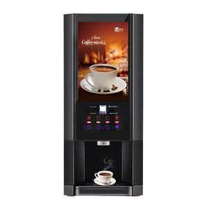 Customized Hot Drink Instant <b>Coffee</b> <b>Machine</b> Three Flavors-New Component Milk Tea Vending <b>Machine</b> 3 Flavours Customized - Product Image 1