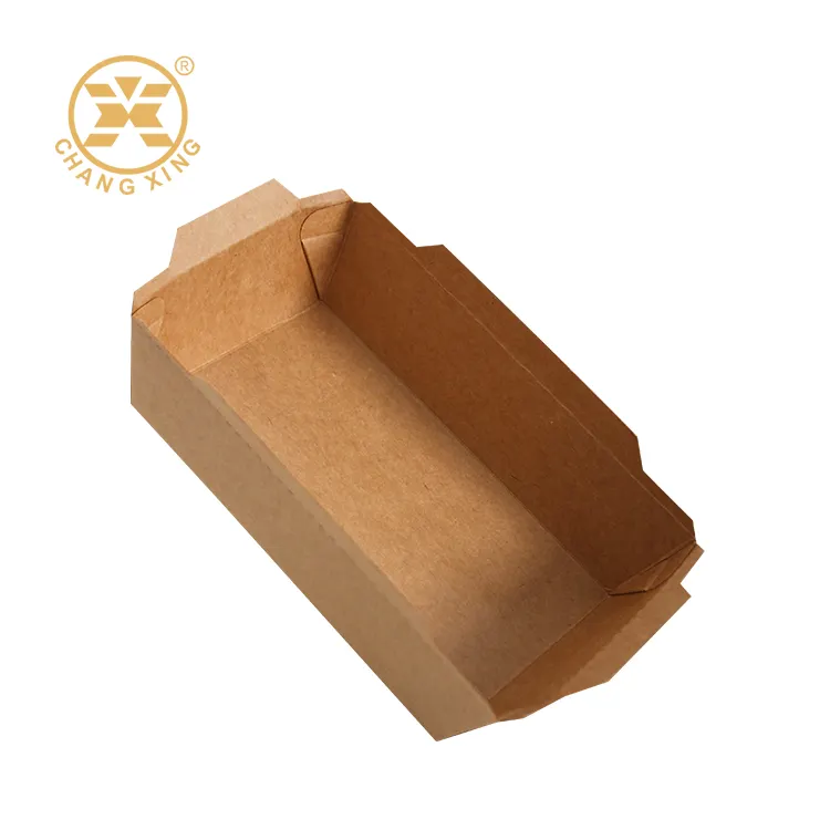 Wholesale Bowls Food Catering Boxes Fruit Salad Packaging Disposable Kraft Paper Lunch Box Takeaway Dessert Box