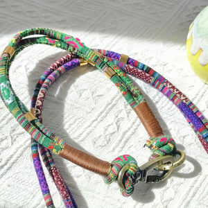 Empfohlenes lila Haustier halsband mit strap azier fähigen Nylonst reifen Einfaches Design und personal isiertem Western-Print für Hunde und Katzen - Product Image 4