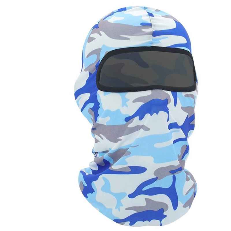 Camo bleu clair