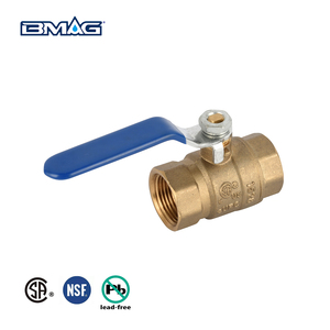 วาล์วบอลทองเหลืองไร้สารตะกั่ว ขนาด 1/2"-4" แบบเต็มพอร์ต 600WOG เกลียวใน ได้รับการรับรองมาตรฐาน NSF CSA รุ่น NPT DZR CW511L พร้อมโอริง 2 ชิ้น สำหรับใช้งานกับน้ำ - Product Image 6