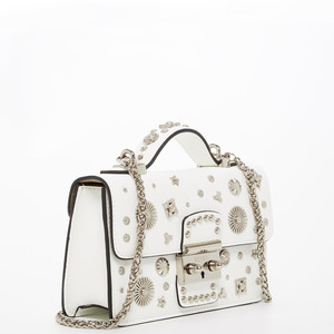 White <b>Purse</b> <b>Small</b> Leather Crossbody Bag - Product Image 5