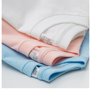 Couleur unie lourde 250g 100% coton col rond à manches courtes <span class=keywords><strong>t</strong></span>-<span class=keywords><strong>shirt</strong></span> épais <span class=keywords><strong>blanc</strong></span> pur fond sport sweat hommes - Product Image 6