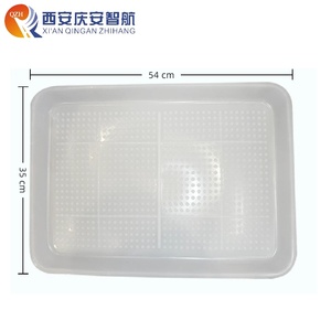 QZH Precio Mayorista Nuevo Comedero Cuadrado de PP para Pollos de Engorde y Gallinas Ponedoras con Larga Vida Útil y 1 Año de Garantía - Product Image 2