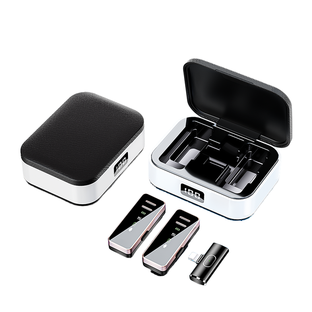 Lightweight Portable Wireless Omni-directional Condenser Microphone Type C Connector Private Model Noise Reduction Live