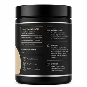 Polvo de Belleza Blanqueador de Colágeno con Vitamina C y L-Glutamina Original Reducida de Alta Calidad, 30000, 300 g, Sin Gluten, Alto en Proteínas - Product Image 6