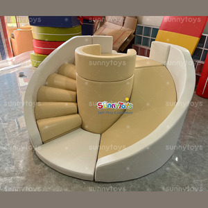 Château gonflable blanc, équipement de sécurité, aire de jeux souple, <span class=keywords><strong>parc</strong></span> de divertissement pour enfants - Product Image 6