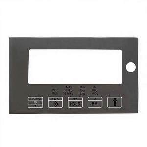 Panel de control de equipo de fitness personalizado con revestimiento acrílico y ventana de visualización para báscula corporal de cinta de correr - Product Image 2