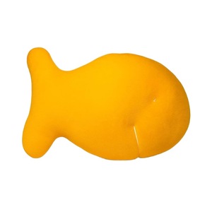 Coussin en peluche en forme de poisson, peluche jaune pour enfants de 2 à 4 ans, unisexe, rembourré en coton PP - Product Image 5