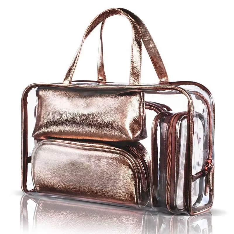5 in 1 Clear Cosmetic Makeup Bag