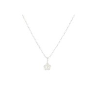 Collier ras du cou ajustable avec pendentif fleur exquis et simple, bijou fantaisie pour femme, cadeau idéal