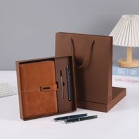 Ensemble cadeau de carnet A5, personnalisable avec logo d'entreprise, ensemble cadeau d'entreprise pour le bureau et les réunions, exquis et pratique