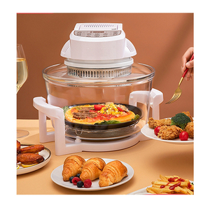 Silver Crest เตาอบเทอร์โบแบบพาไฟฟ้าอินฟราเรดแบบพกพา <span class=keywords><strong>Flavorwave</strong></span> อากาศร้อนฮาโลเจนสําหรับทําอาหาร - Product Image 2