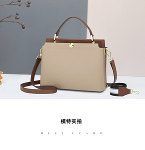 Bolsos de Mano de Cuero Genuino para Mujer, Bolsos de Hombro de Gran Capacidad, Diseño de Moda, Personalizados, Venta al Por Mayor de Fábrica - Product Image 4