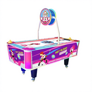 Máquina <span class=keywords><strong>de</strong></span> Juego <span class=keywords><strong>de</strong></span> Hockey para Niños, Juego <span class=keywords><strong>de</strong></span> Mesa para un Jugador, Máquina Recreativa que Funciona con Monedas, Equipo <span class=keywords><strong>de</strong></span> Entretenimiento en Inglés KUBIXION 110/220V - Product Image 2