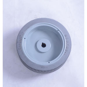 Neumático para Plataforma Elevadora de Tijera DingLi 230x80 con Llanta de Plástico y Rodamiento Simple para Piezas de Equipos de Manipulación de Materiales - Product Image 4