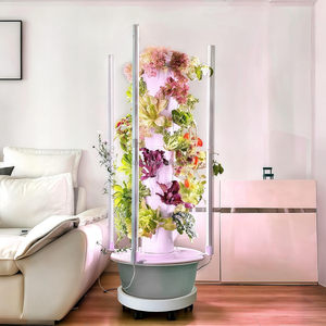 Système d'<span class=keywords><strong>arrosage</strong></span> de <span class=keywords><strong>pompe</strong></span> de culture de légumes à la maison de tour hydroponique verticale intérieure/extérieure standard de l'ue TSP-L7-28P-LED - Product Image 3