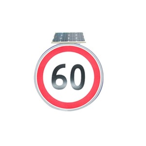 Panneaux de signalisation routière à LED solaires, signalisation d'avertissement de passage piétonnier, signalisation visuelle d'avertissement - Product Image 5
