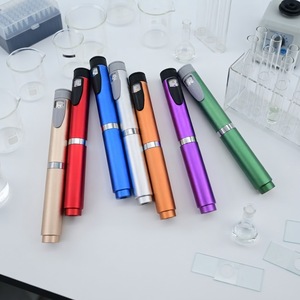 60IU Reusable Metal Injector <b>Pen</b> Variable Dosage Durable Build Custom Logo Graphic Rubber Stopper Sealing Dosing <b>Pen</b> - Product Image 1