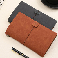 Carpeta de Cuero Personalizada Tamaño A6, Organizador de Documentos, Carpeta con Anillas, Diario de Viaje, Agenda con Bolsillo