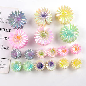 กิ๊บติดผมรูปดอกทานตะวันและดอกอีฟเวอร์เบอร์รี่แบบขายส่ง กิ๊บหนีบผมรูปดอกไม้ กิ๊บหนีบผมทรงฉลาม เครื่องประดับผม - Product Image 2